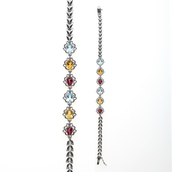 Bracelet univers argent Anastasia