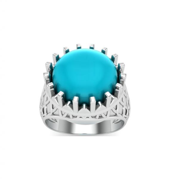 Bague turquoise argent Bristol