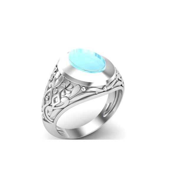 Bague calcedoine argent Valeria