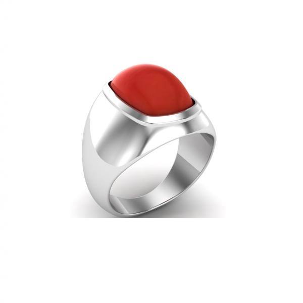 Silver Ring cornaline Istanbul