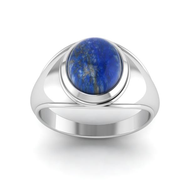 Bague lapis lazuli argent Milos