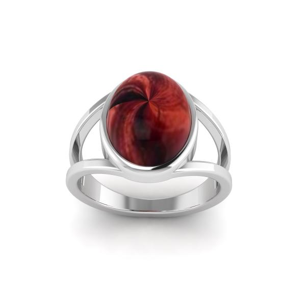 Bague œil de taureau argent Paros