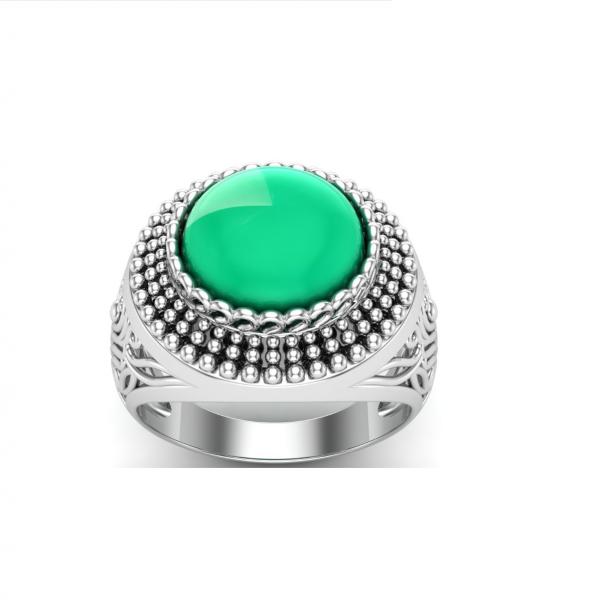 Bague turquoise argent Elijah