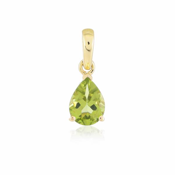 Pendentif en or 9 carats, Peridot BeauReal