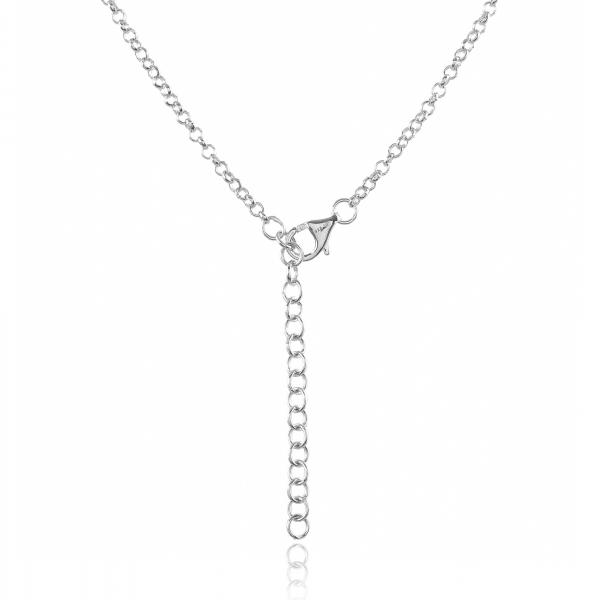 Collier en argent et cyanite Cindy