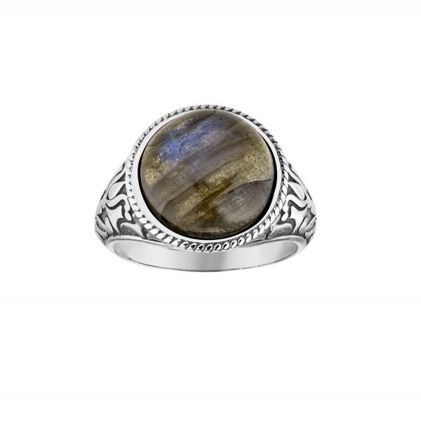 Bague labradorite argent Amado