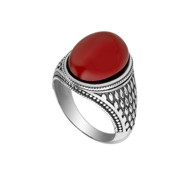 Bague cornaline argent Adilson