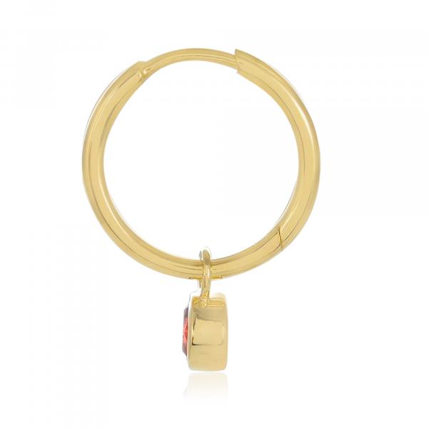 Boucles d'oreilles en or 9 carats, Grenat BeauReal