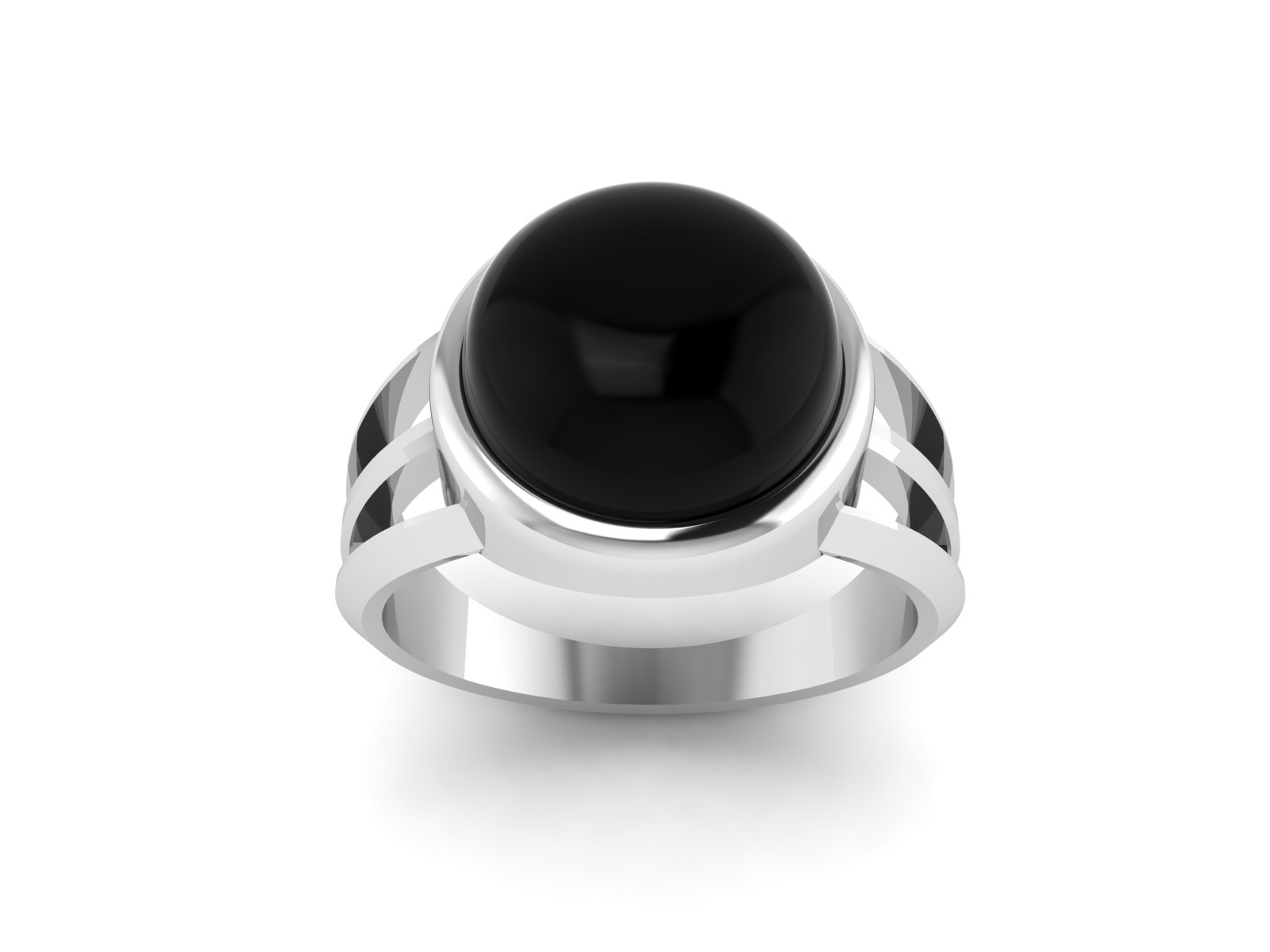 Bague onyx argent Costa Rica