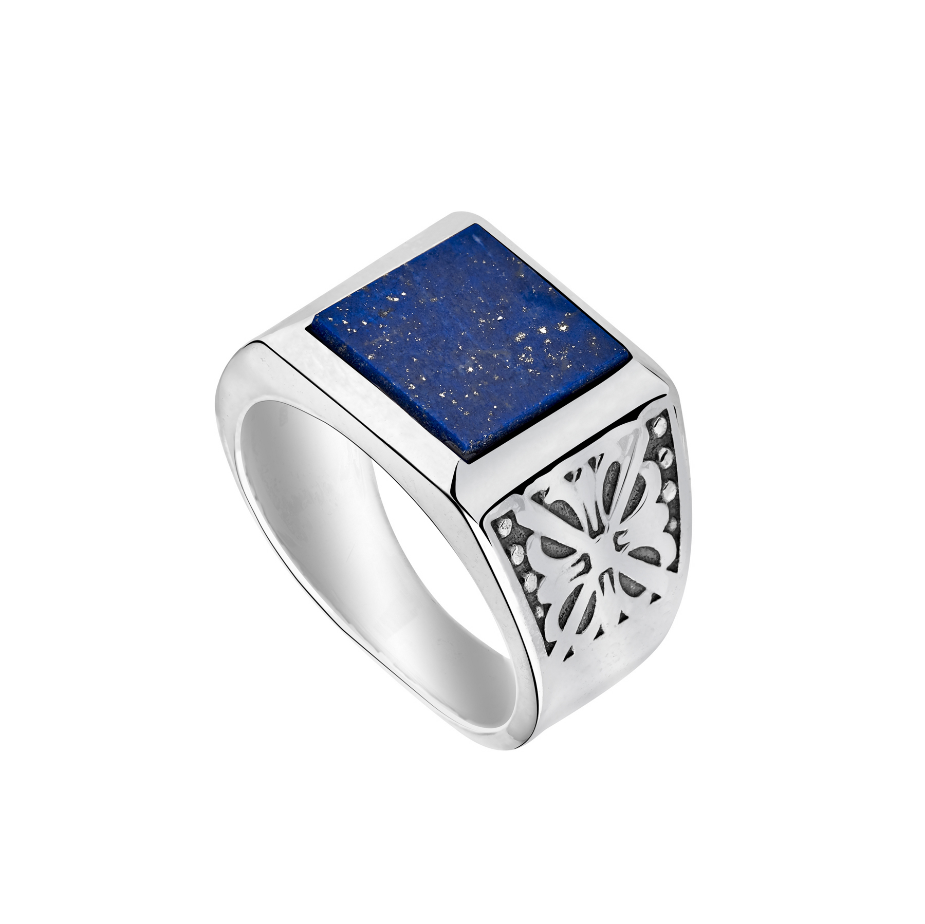 Bague lapis lazuli argent Amoro