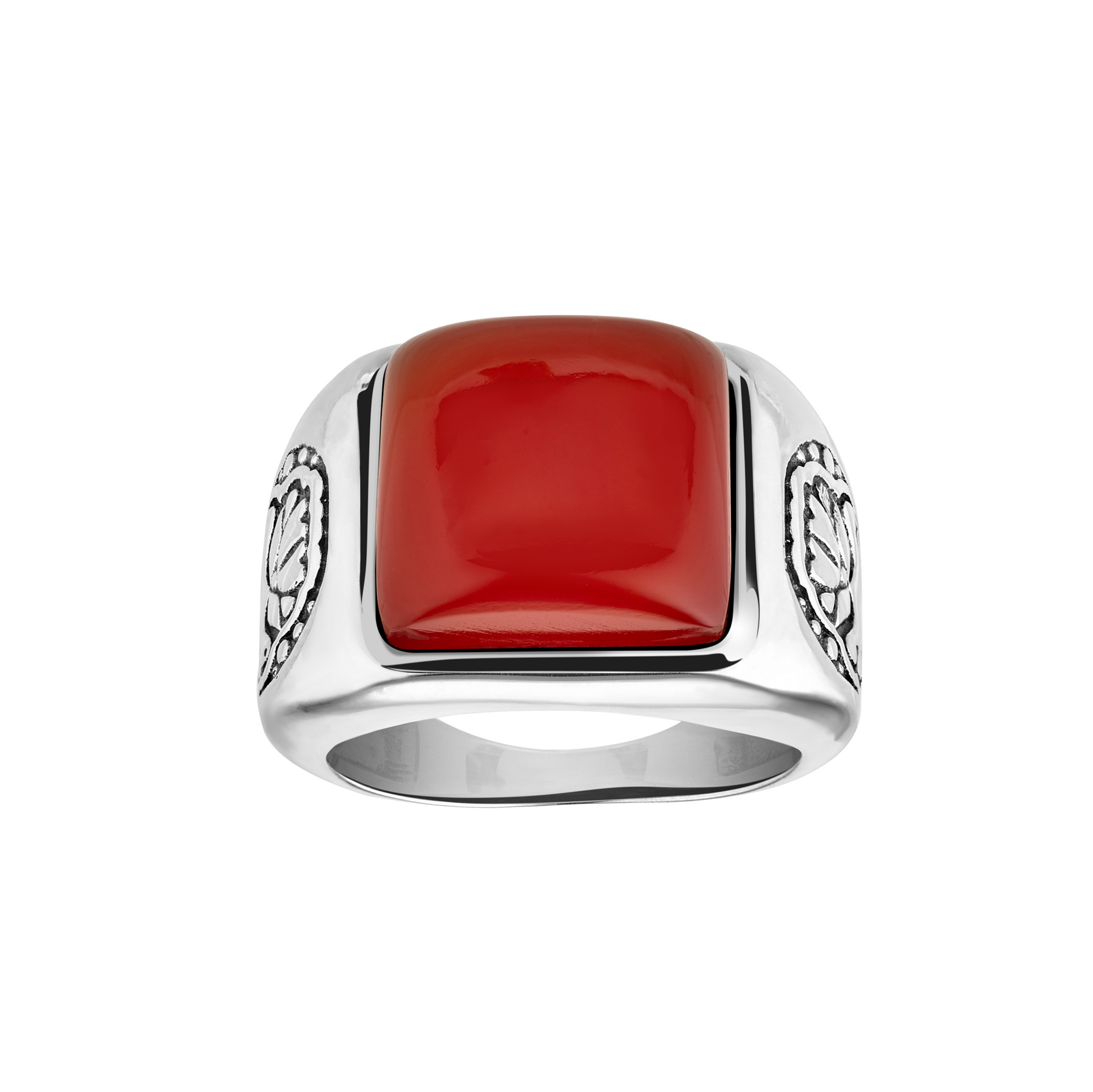 Bague cornaline argent Agathon