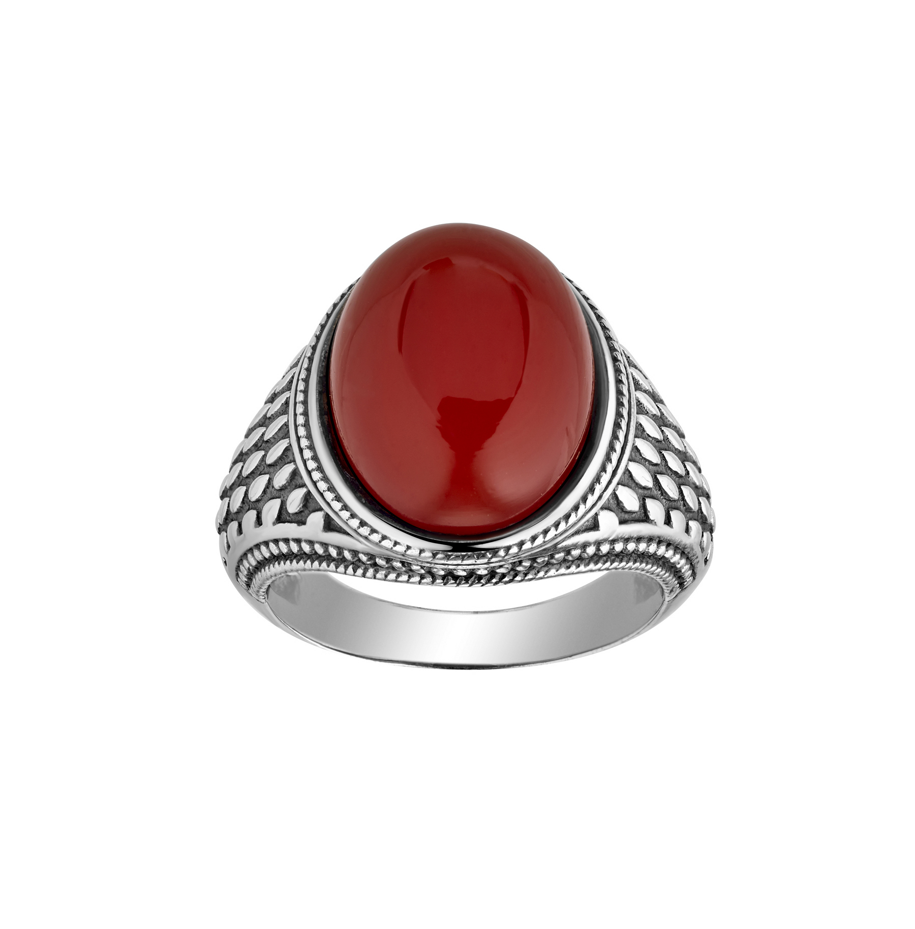 Bague cornaline argent Adilson