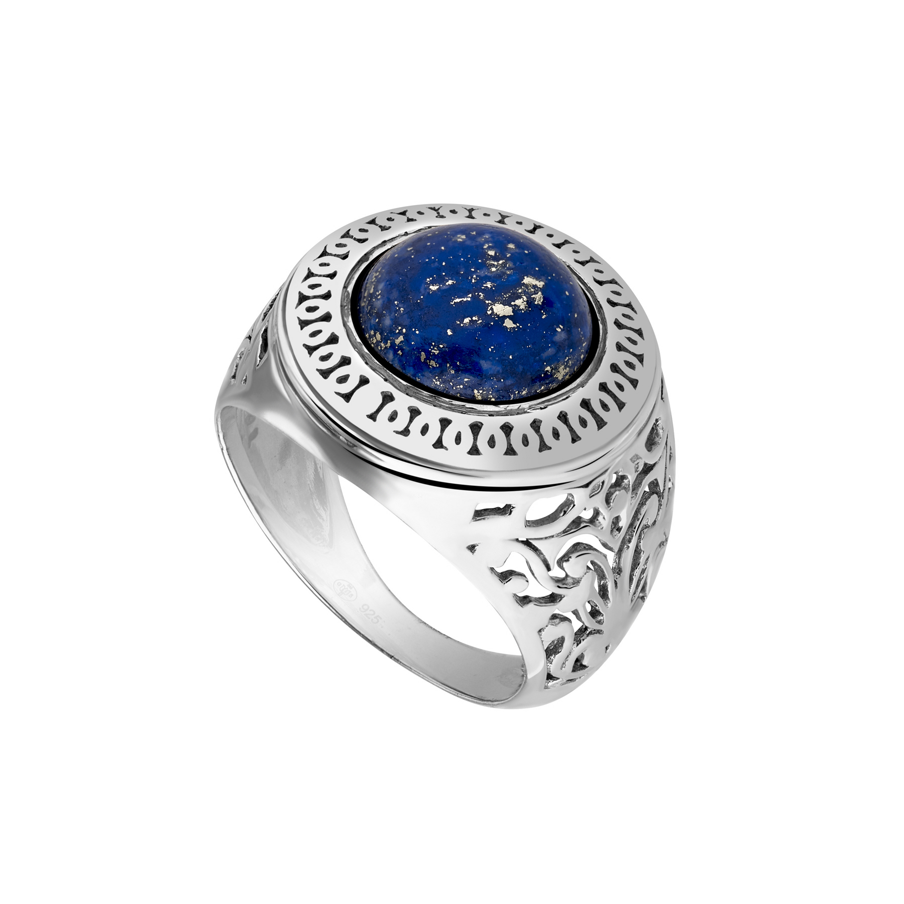 Bague lapis lazuli argent Alvaro